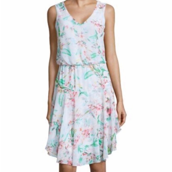 Floral Sleeveless Dress - Picture 1 of 5